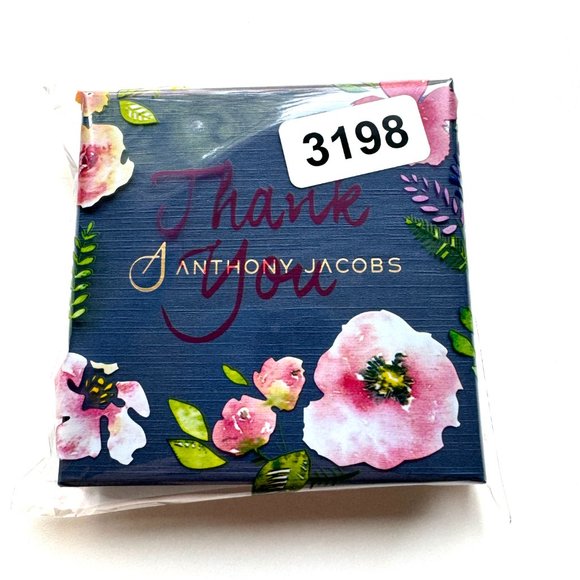 3198 JEWELRY RING SIZE 11 ANTHONY JACOBS BLACK STEEL DESIGNER RING - Picture 7 of 7